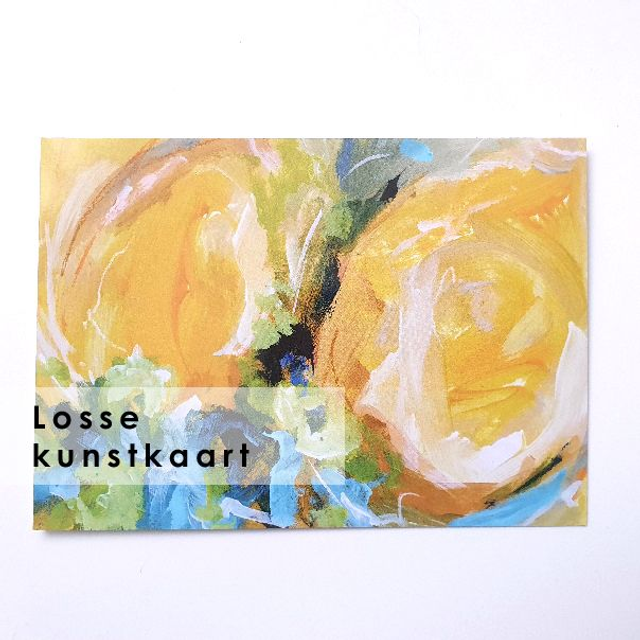 Losse postkaart When life gives you lemons - liggend (zonder envelop)