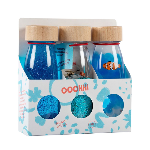 Petit Boum - Pack de 3 bouteilles sensorielles