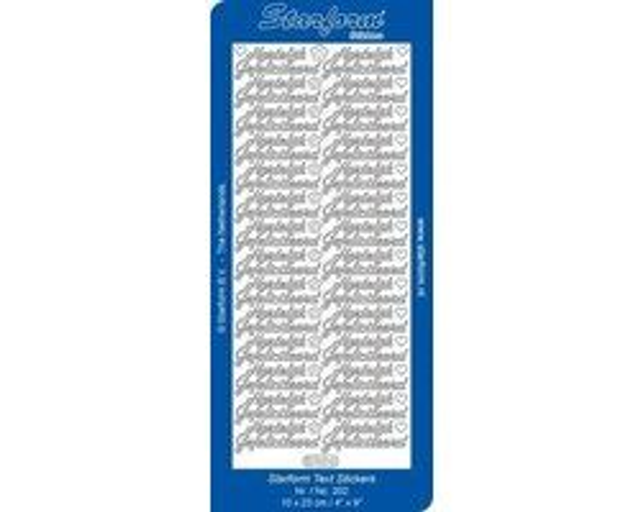 Hartelijk Gefeliciteerd goud (202)