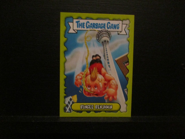 Bungee Benjamin - (Topps) The Garbage Gang Original Trading Card #51