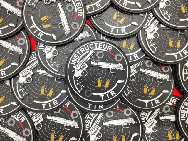 Patch pvc Instructeur de Tir