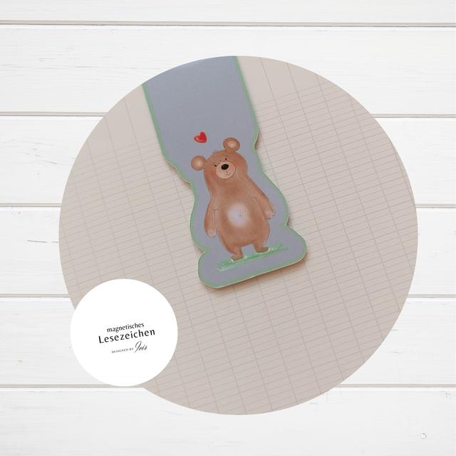  "Bär Benni" - Magnetisches Lesezeichen