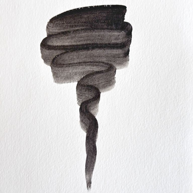 Aquarelle 10ml Noir Minéral
