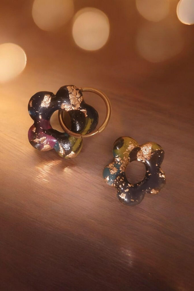 Pampilles interchangeables collection effet léopard 