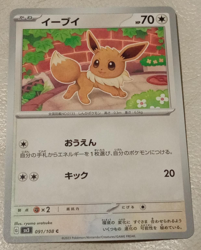 Carte pokémon japonaise #3