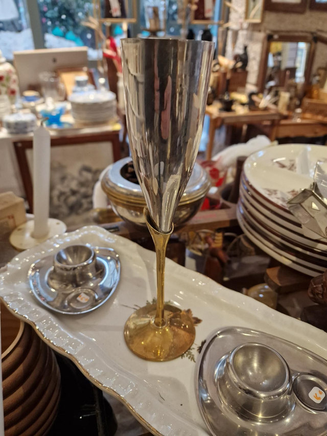 Flûte champagne metal 7ex