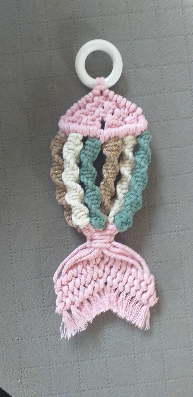 Macramé petit poisson