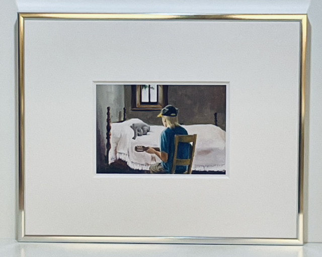 Otto‘s Lullaby - Otto Waalkes Kunstpostkarte gerahmt 