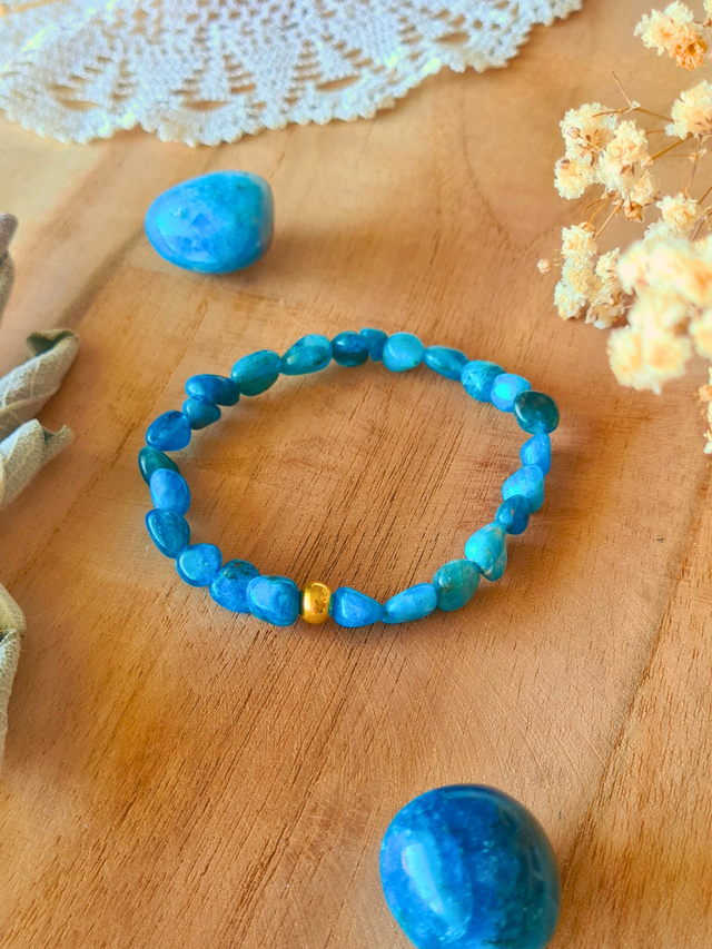 Bracelet Astéria Apatite - Lâcher prise