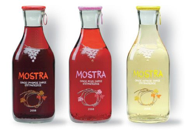 Mostra 0,5l Rot-Weiss-Rose