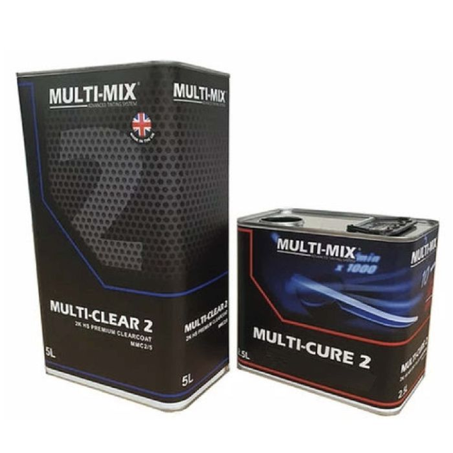 MULTI-CLEAR 2 HS FAST DRY CLEARCOAT 7.5L KIT FAST