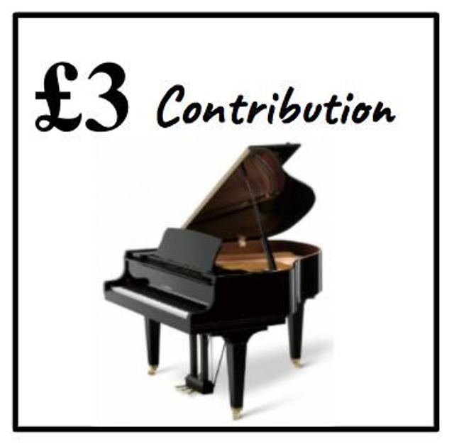 £3 Contribution - Let's Zoom The Piano