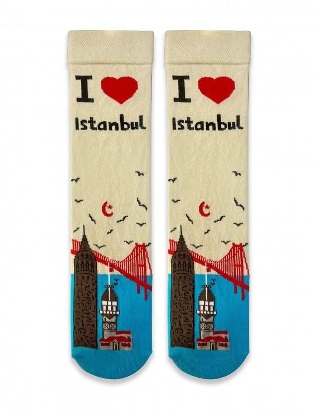 Skarpetki I ❤️ ISTANBUL 39-45