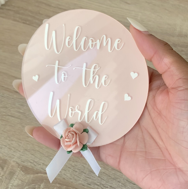 Newborn Welcome Keepsake