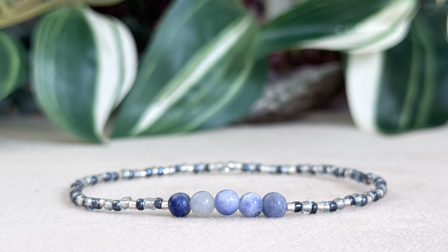 Bracelet | Sodalite Bleue - Éléments 2
