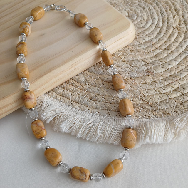 Dames ketting Jaspis (1.042)