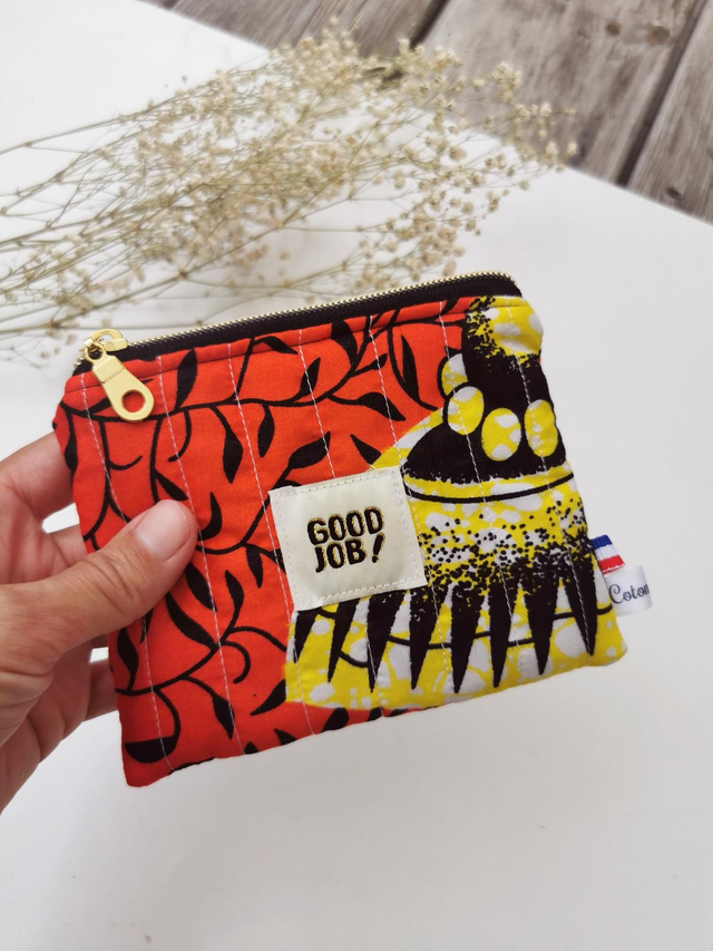 Pochette wax "good job" 