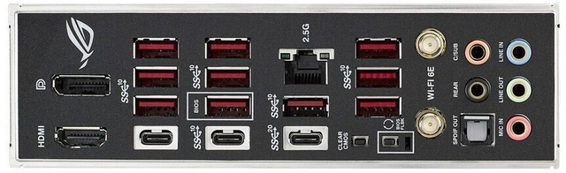 02.3.0009 – Scheda Madre ASUS ROG Strix X670E‑E Gaming WiFi – ATX high‑end nera RGB con WiFi 6E per Ryzen 7000/8000/9000