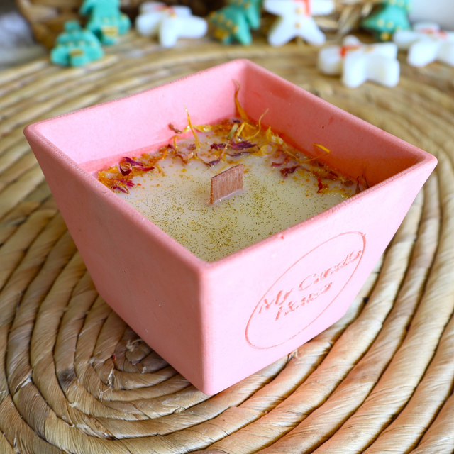 Bougie Noël - Mandarine 🍊