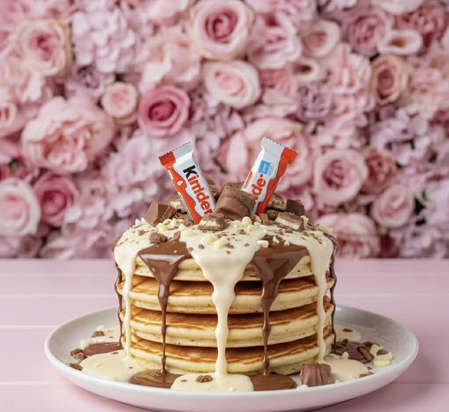 Kinder Pancake Stack