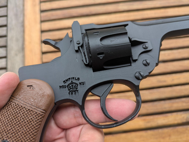 Révolver Enfield No2 MKI Britanique (39–45) – Reproduction factice