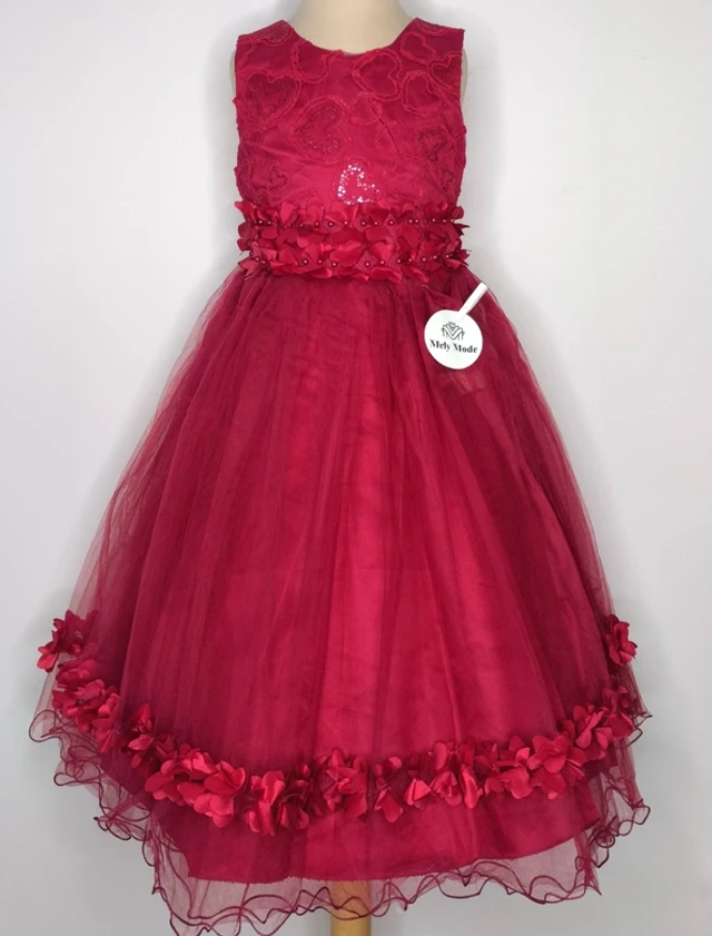 Robe de princesse - Bordeaux