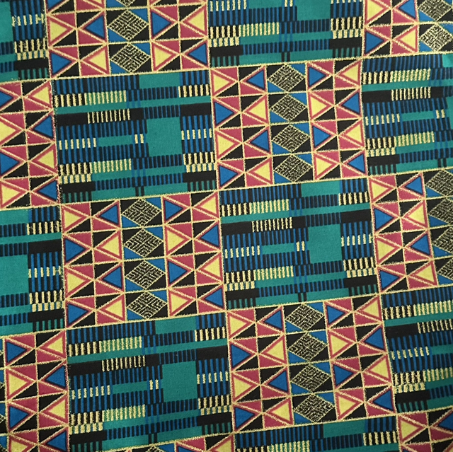 Wax Lingala 3m60 Coton Pailleté