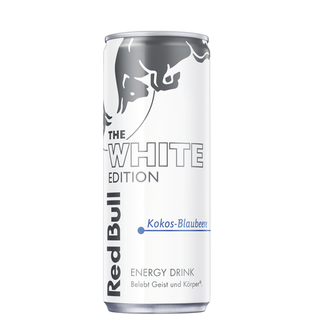Red Bull White Edition: Kokos-Blaubeere 0.25l (EINWEG)