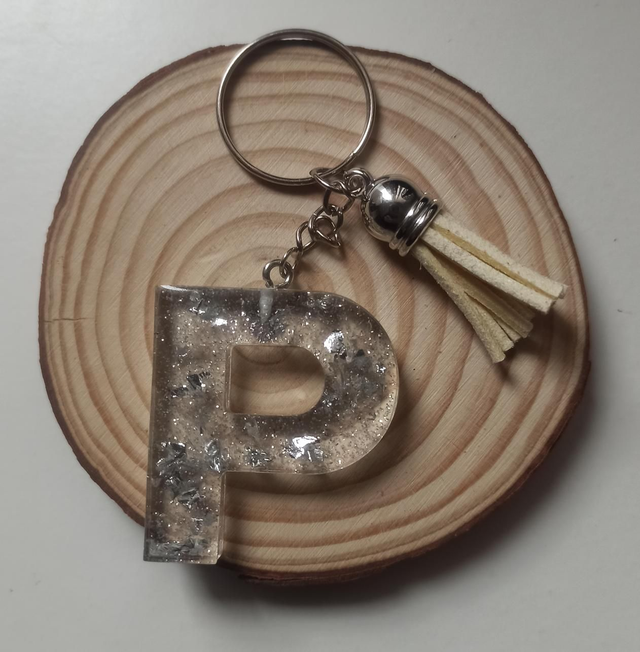 Porte clés lettre - P