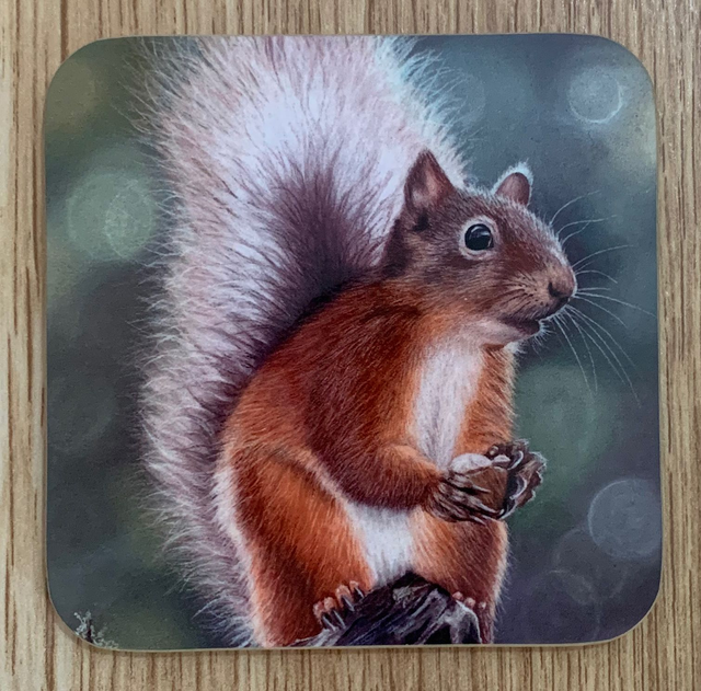 Coaster - Red Squirrel
