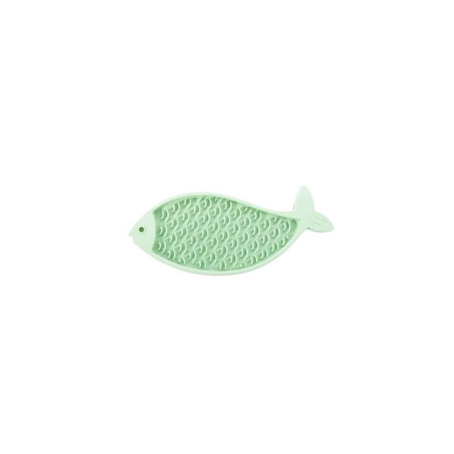Tapis de léchage "poisson" silicone pour chat - Martin