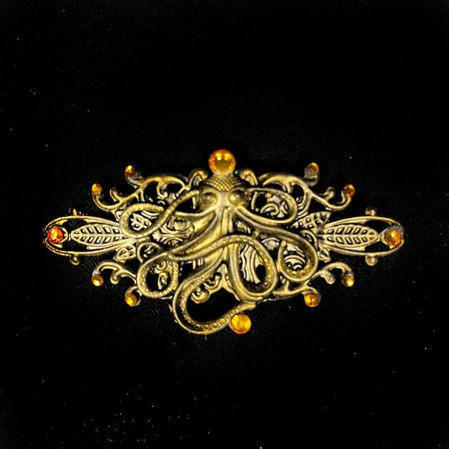 Cthulhu hairclip/comb