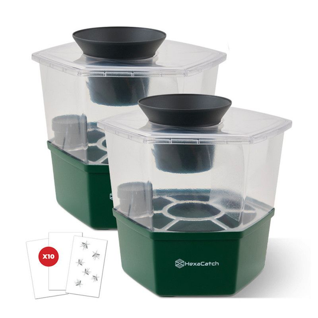 HexaCatch Master Trap - 2 pondoirs + x10 adhésifs