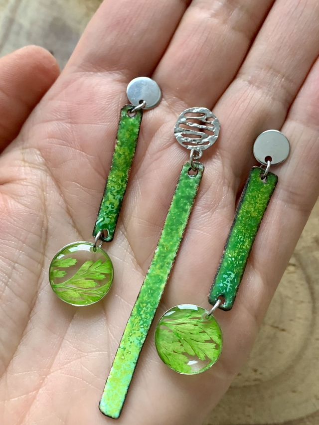 Pièces uniques : trio de boucles d'oreilles