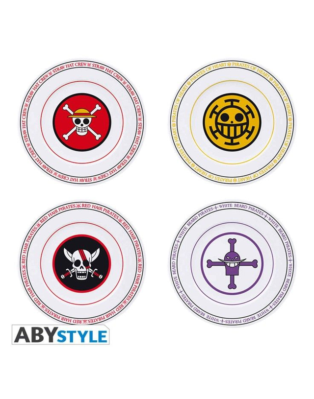 One Piece Set of 4 Plates