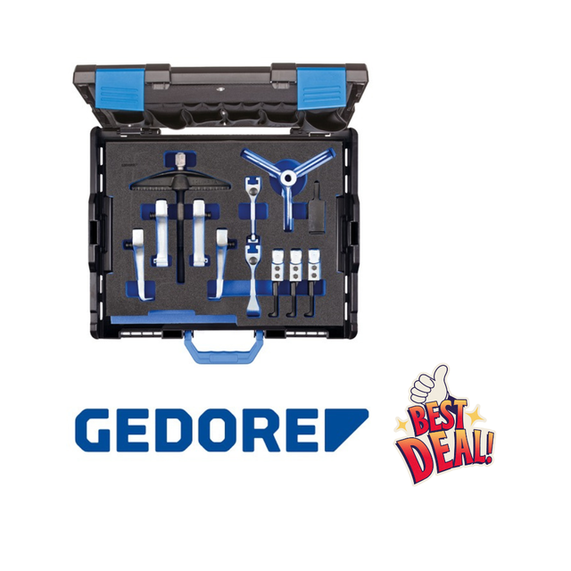 Universal-Abzieher-Sortiment in L-BOXX 136 13-teilig 1100-1.04 