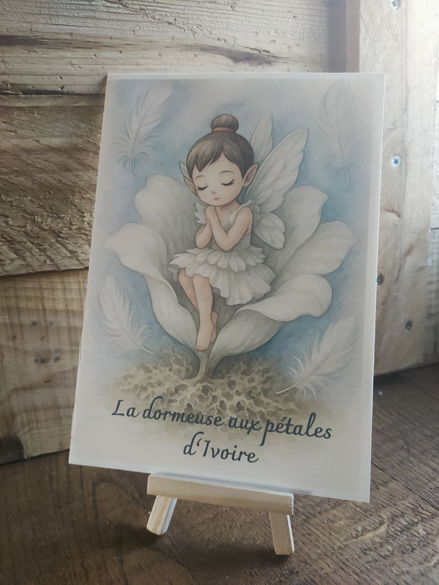 Livret - La dormeuse aux pétales d'ivoire