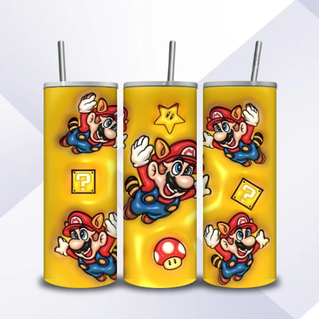 Tumbler 3D Mario 