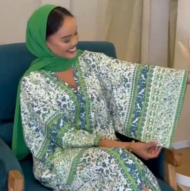 Cotton kaftan 