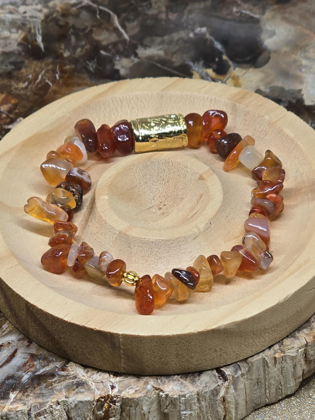 Bracelet Cornaline baroque