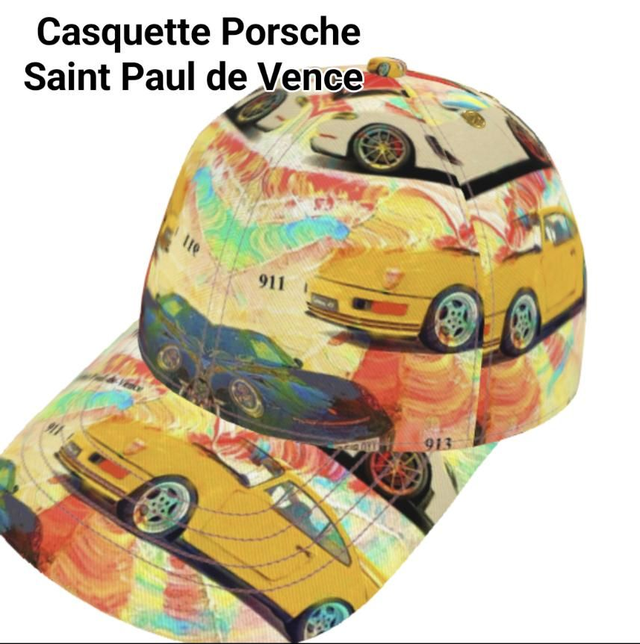 Casquette Porsche Saint Paul de Vence S/M L/XL