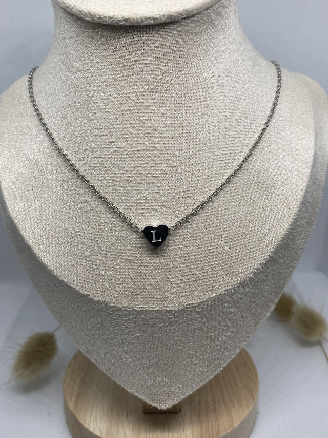 Collier "Littera" argenté