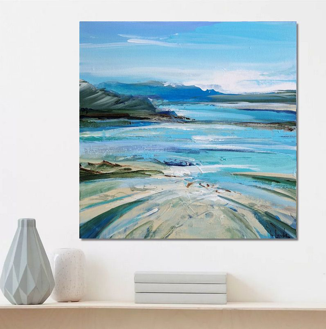 Around the world III / 30x30cm