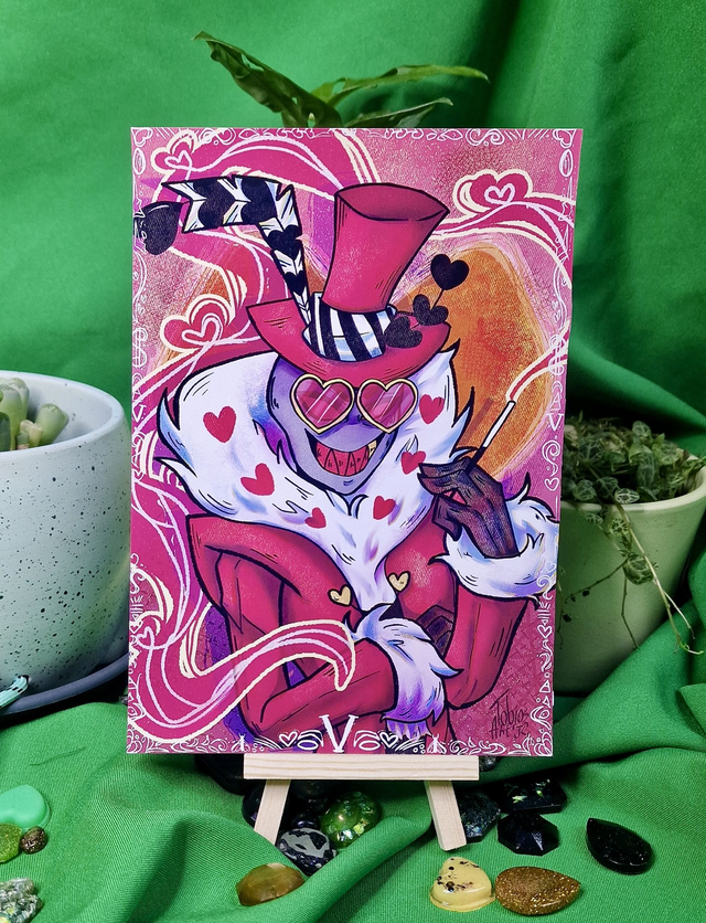 Valentino Hazbin Hotel Print