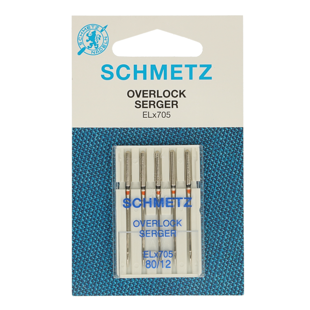 Schmetz Overlock 80/12 (5 stuks) (1604100180)