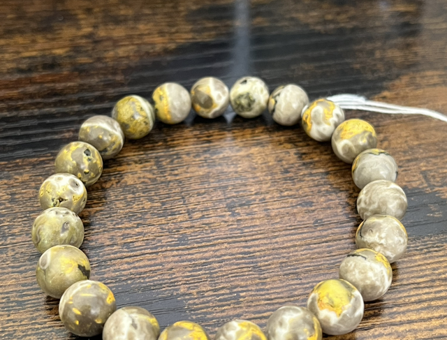 Bracelet de Jaspe Bourdon ou Bumble-Bee