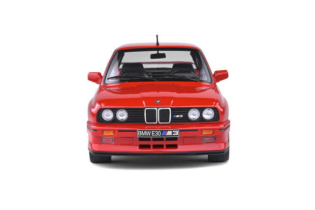 BMW E30 M3 Rouge 1986 Solido S1801502 1/18