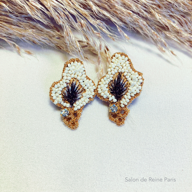 Boucle d’oreille Pétales Alice