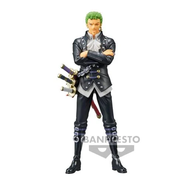 Roronoa Zoro - One Piece - Figure DXF The Grandline Men 17cm 🗡️💪
