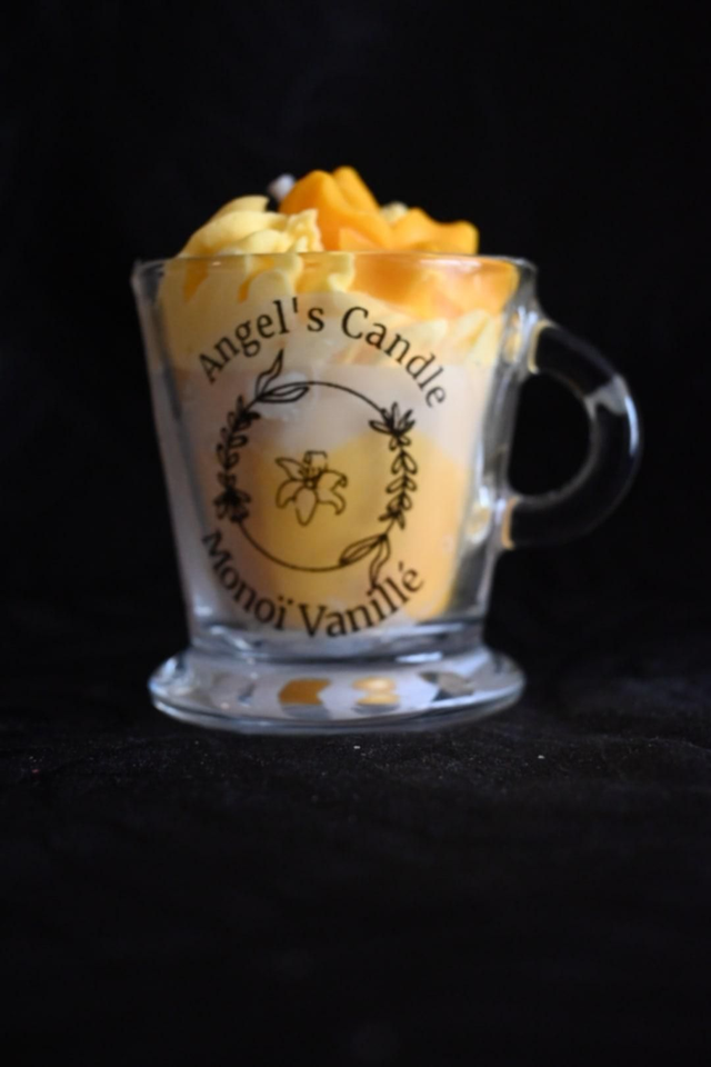 Bougie Mini Monoï Vanillé – Parfum tropical doux et naturel